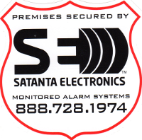 Satanta Electronics Monitored Alarm Systems